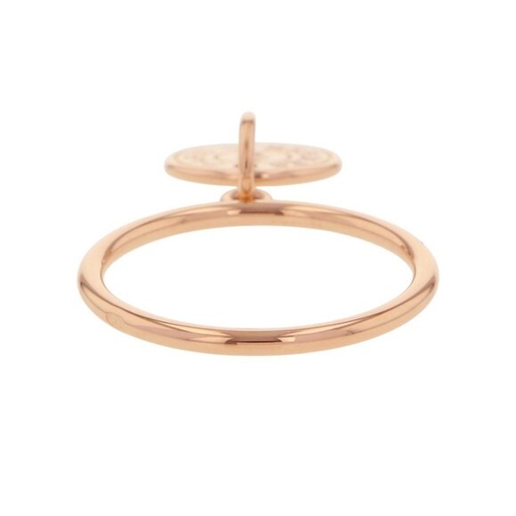 HERMES Gambade Clous de Sel Sellier Ring Size 52/#12 18K Pink Gold - Picture 11 of 11